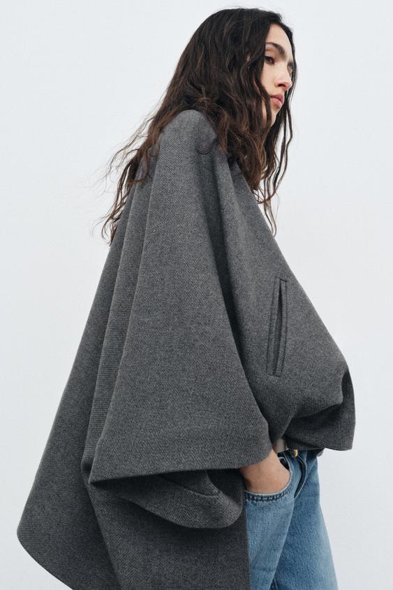 Cape en laine ZW Collection Édition limitée