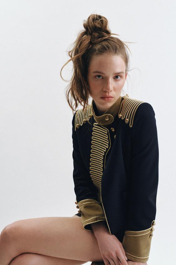 Veste à brandebourgs ZW Collection Édition limitée