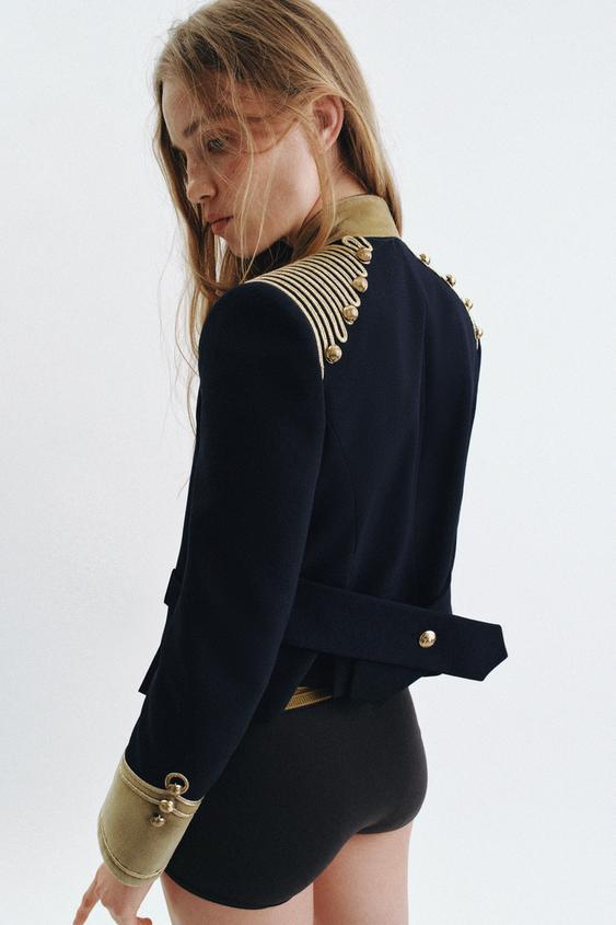 Veste à brandebourgs ZW Collection Édition limitée