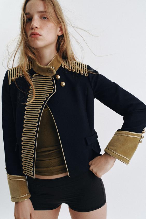 Veste à brandebourgs ZW Collection Édition limitée