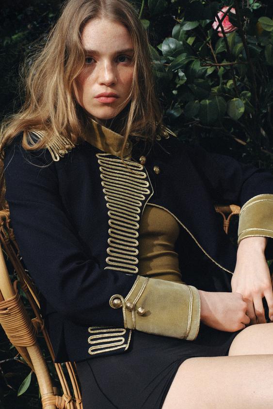 Veste à brandebourgs ZW Collection Édition limitée