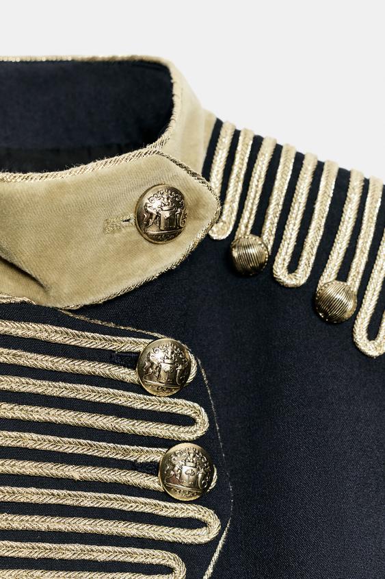 Veste à brandebourgs ZW Collection Édition limitée
