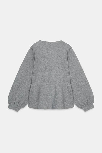 Pull en maille à cordon