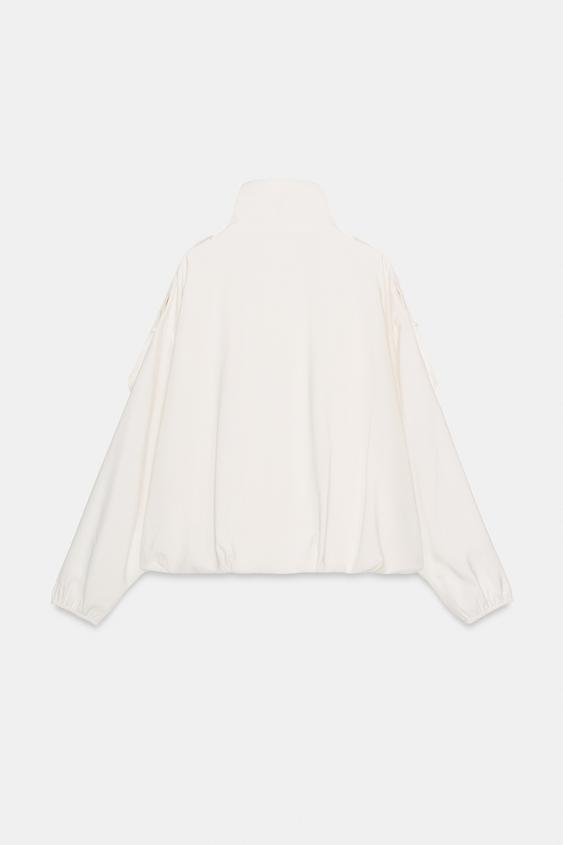 Veste à col montant