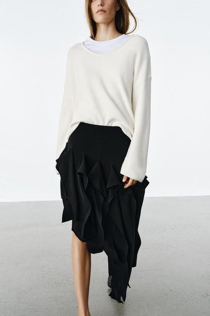Jupe asymétrique ZW Collection