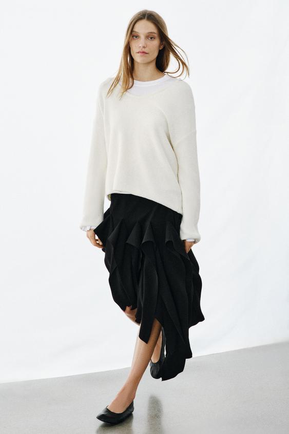Jupe asymétrique ZW Collection