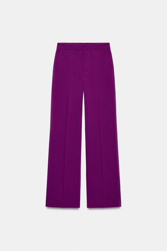 Pantalon droit taille basse