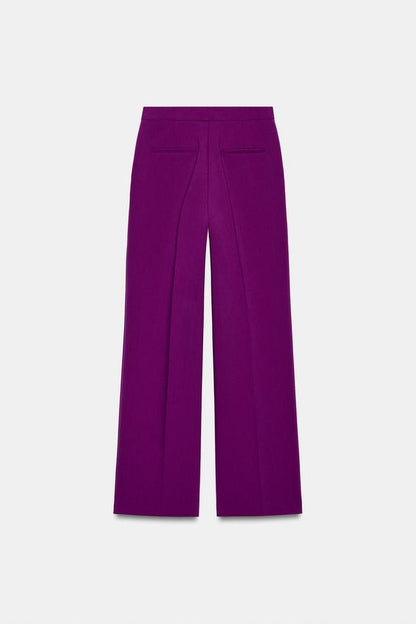 Pantalon droit taille basse