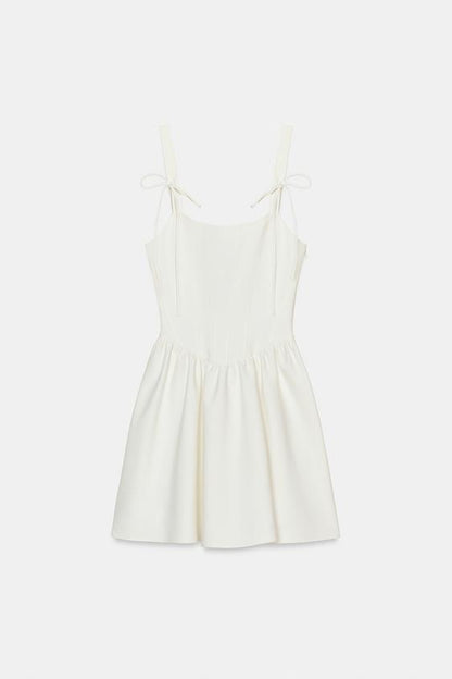 Robe corset à volume