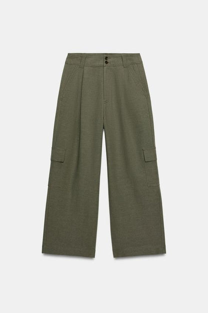 Pantalon cargo droit