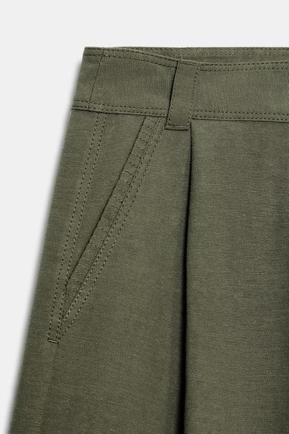 Pantalon cargo droit