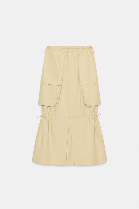 Jupe midi cargo ZW Collection