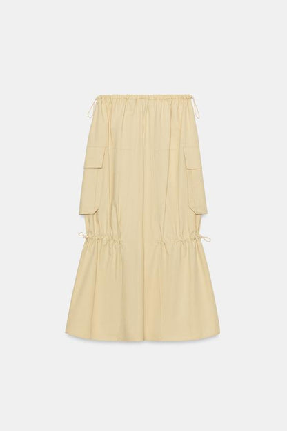 Jupe midi cargo ZW Collection