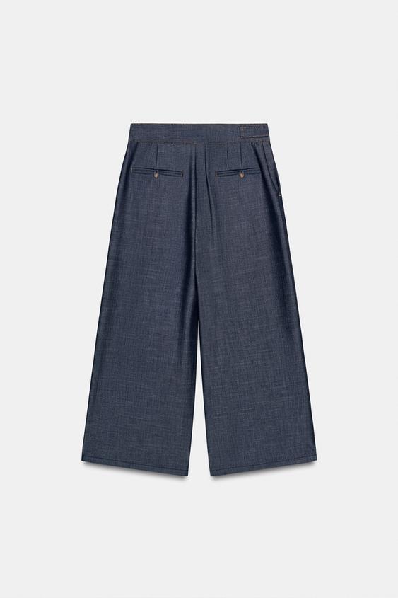 Pantalon-culotte avec passant