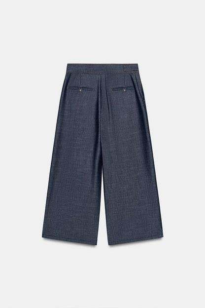 Pantalon-culotte avec passant