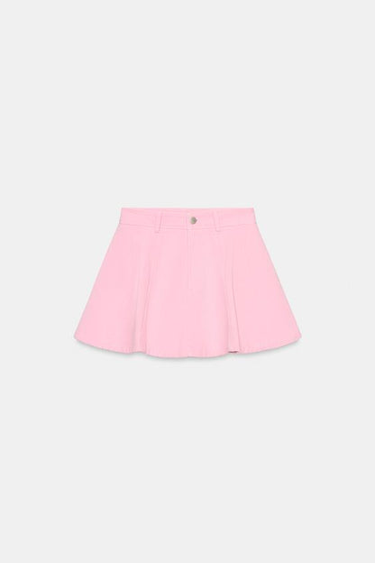Jupe-culotte évasé