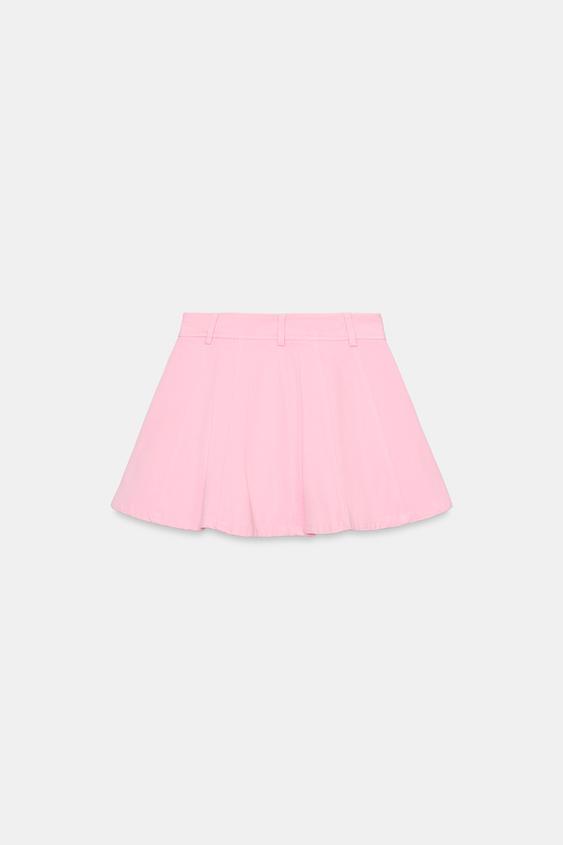 Jupe-culotte évasé