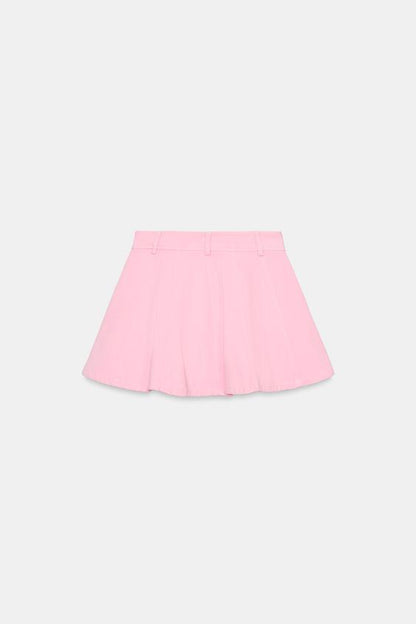 Jupe-culotte évasé