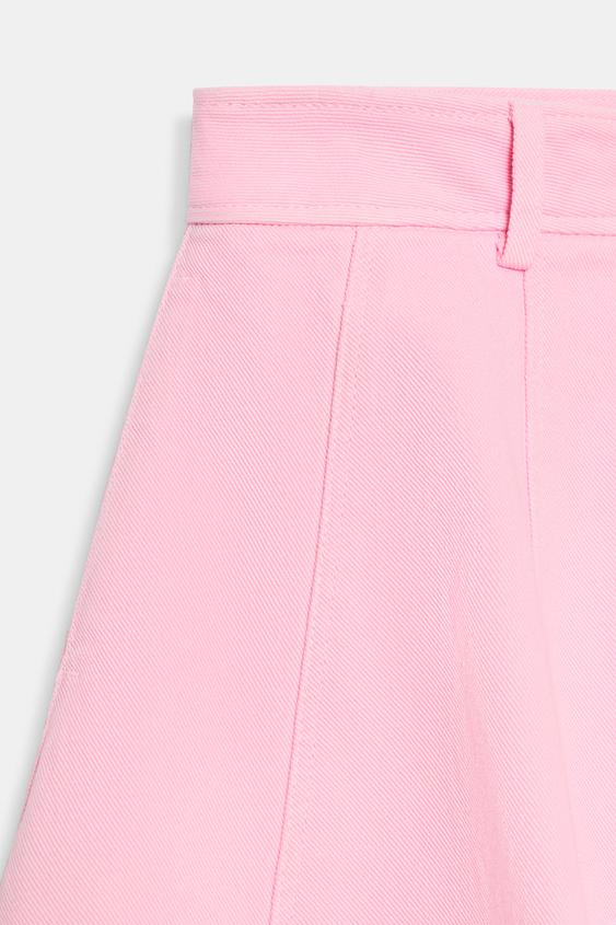 Jupe-culotte évasé