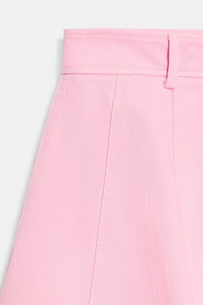 Jupe-culotte évasé