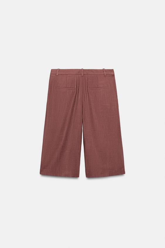 Bermuda long en lin