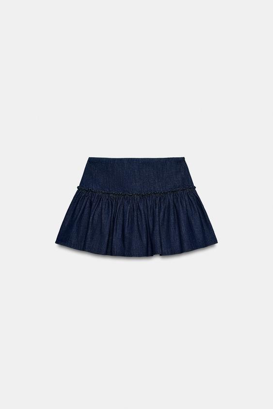 Jupe-culotte évasé