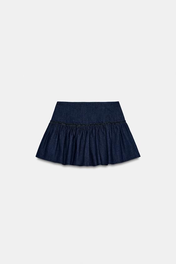 Jupe-culotte évasé