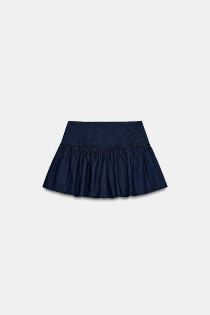 Jupe-culotte évasé