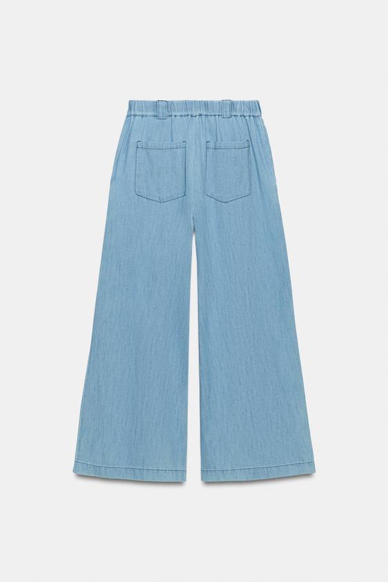 Pantalon fluide culotte