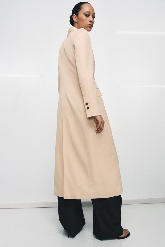 Manteau fluide croisé ZW Collection