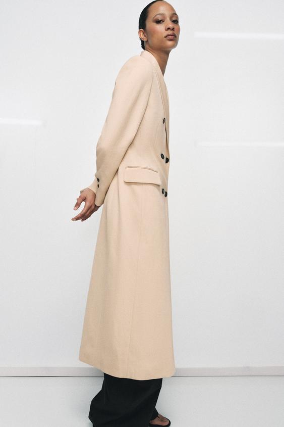 Manteau fluide croisé ZW Collection