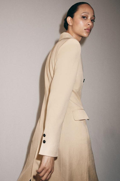 Manteau fluide croisé ZW Collection