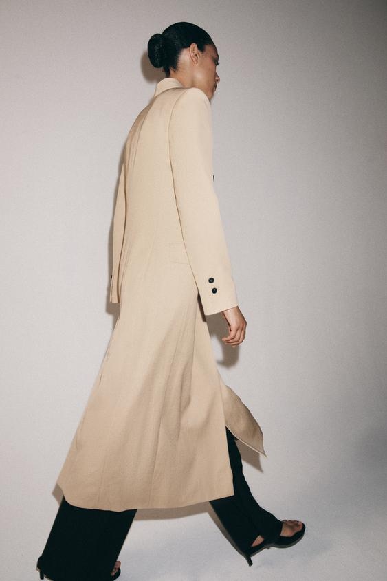 Manteau fluide croisé ZW Collection