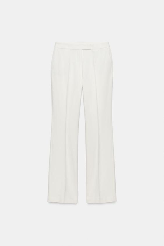 Pantalon droit taille basse