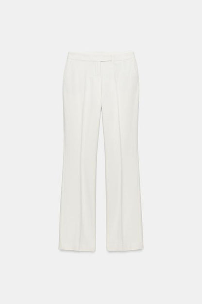 Pantalon droit taille basse