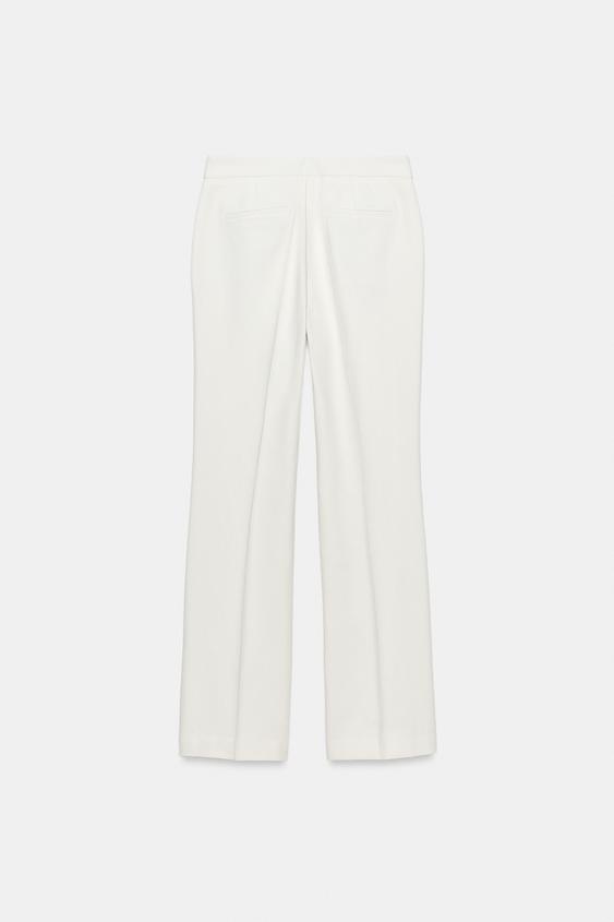 Pantalon droit taille basse