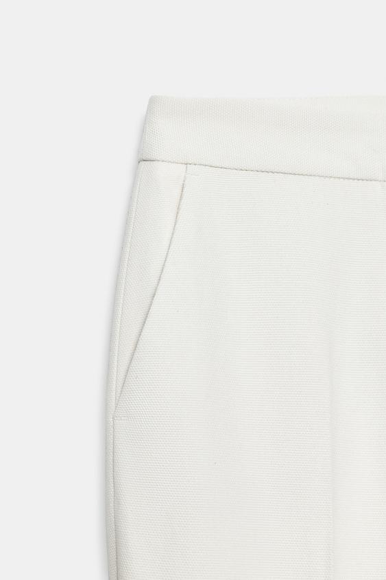 Pantalon droit taille basse