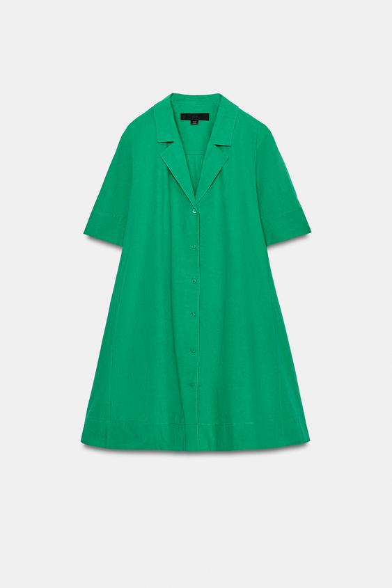 Robe chemise à manches courtes ZW Collection