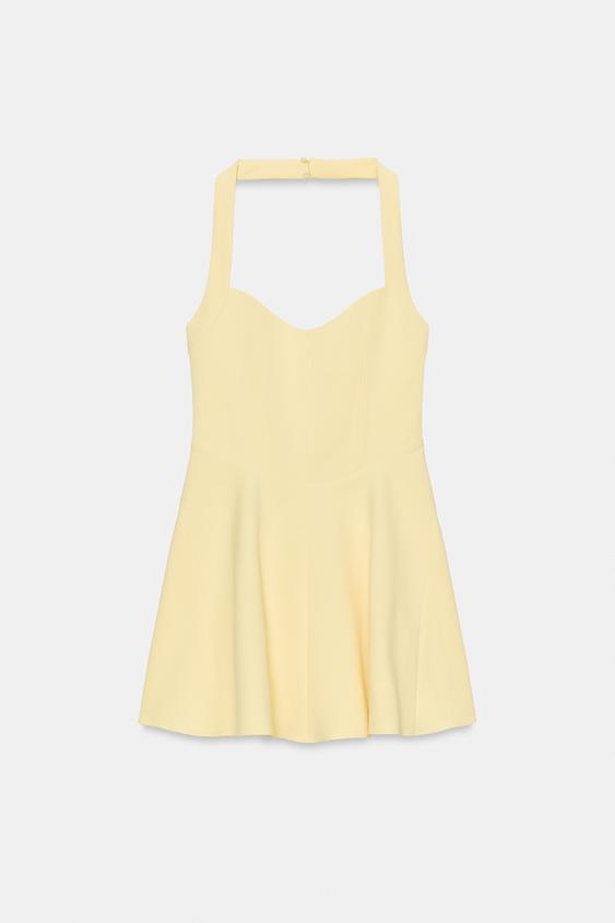 Robe dos-nu évasée