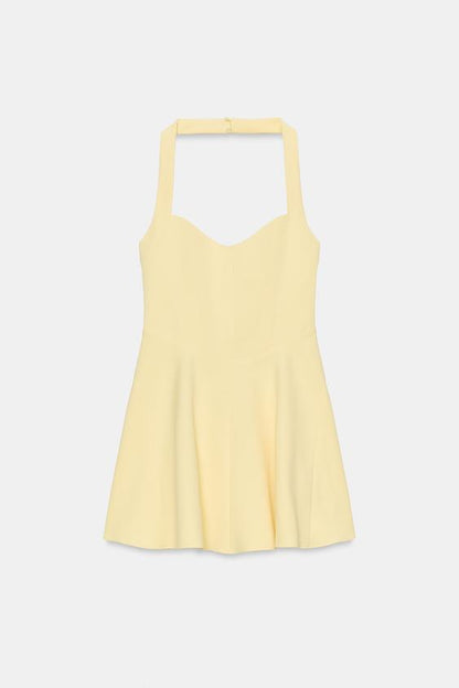 Robe dos-nu évasée