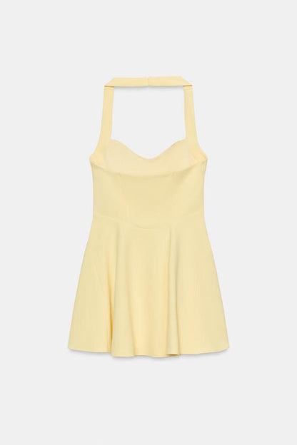 Robe dos-nu évasée