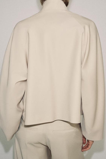 Veste bomber à fermeture zippée ZW Collection