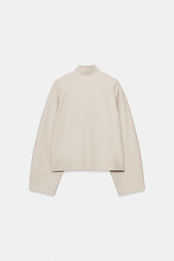Veste bomber à fermeture zippée ZW Collection