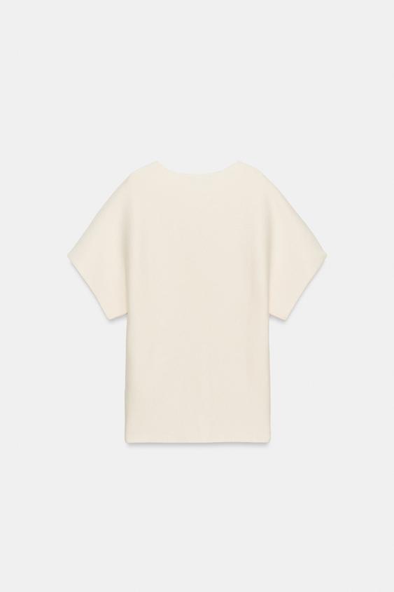 Pull en maille à manches larges