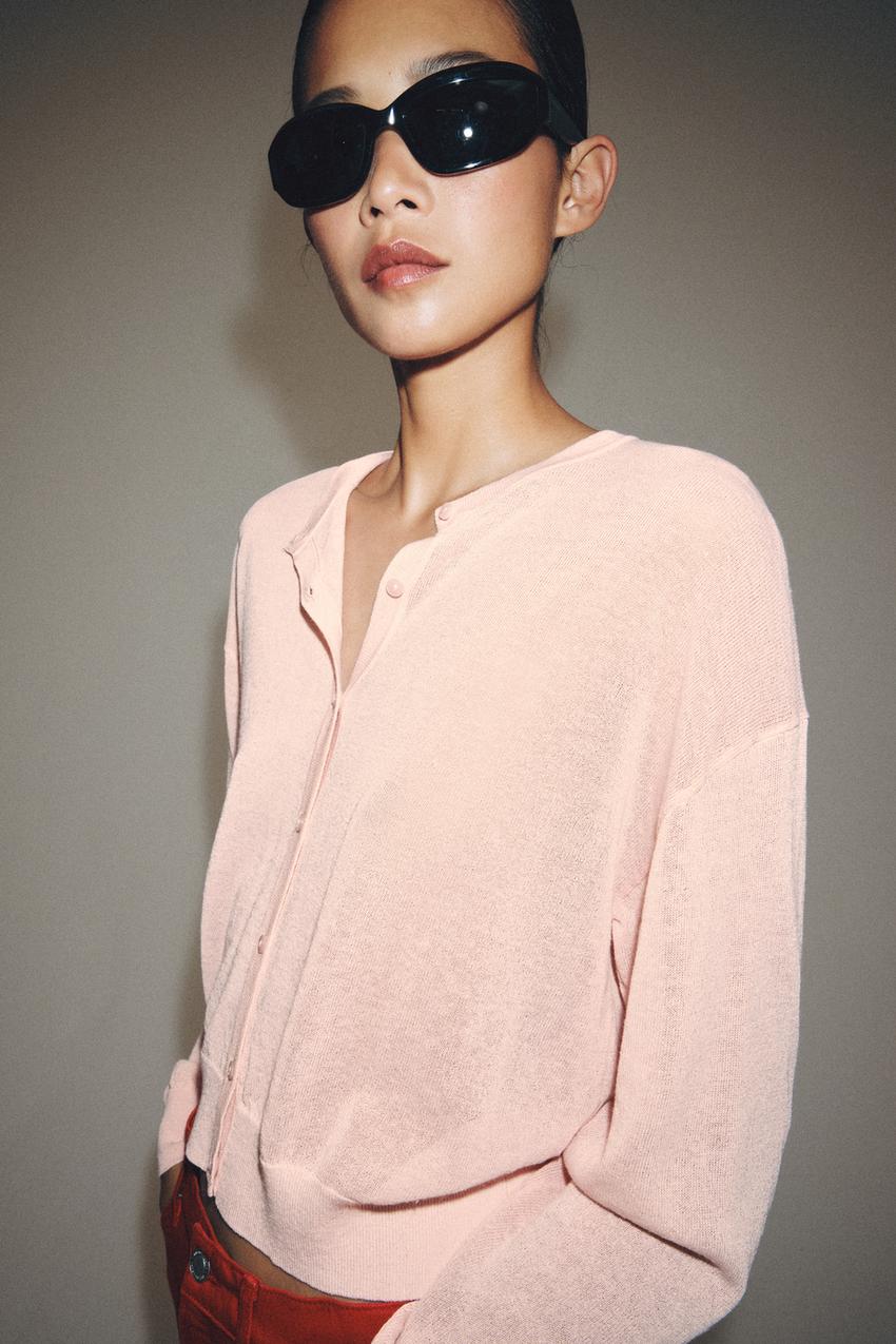 Veste en maille fine