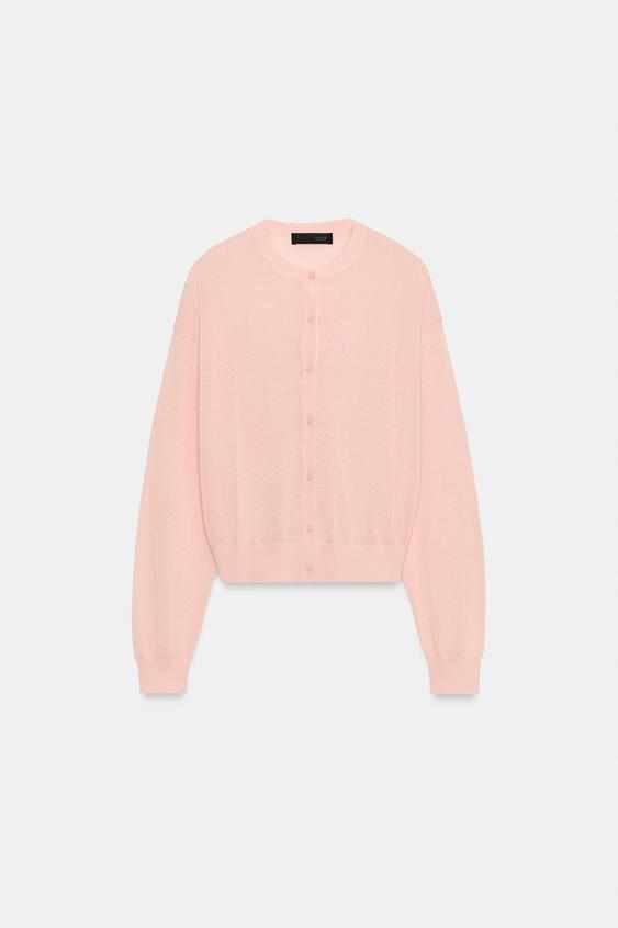 Veste en maille fine