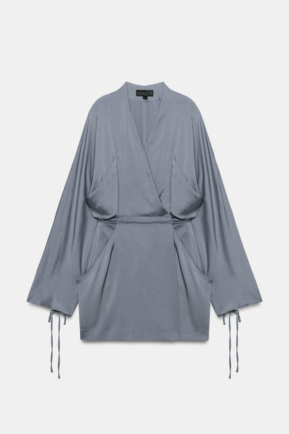 Robe courte croisée ZW Collection