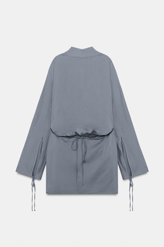 Robe courte croisée ZW Collection