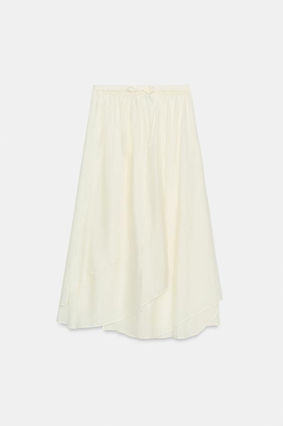 Jupe midi fluide ZW Collection