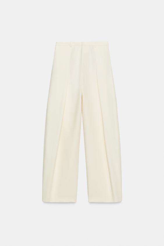 Pantalon à volume et pinces